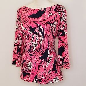 Lilly Pulitzer Jungle in Here Waverly Top